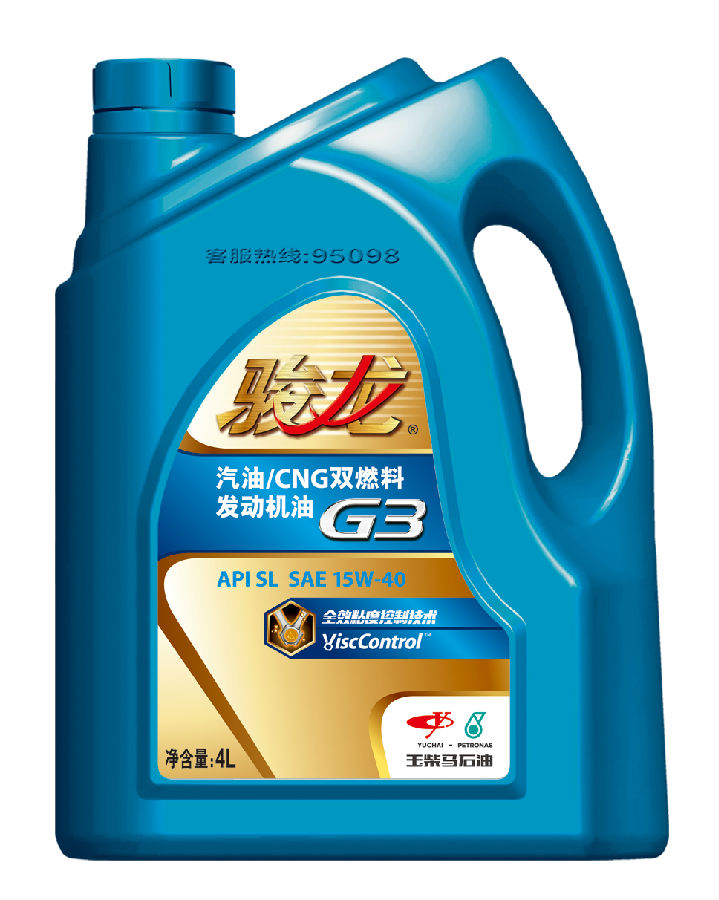 骏龙®汽油/CNG双燃料发动机油G3